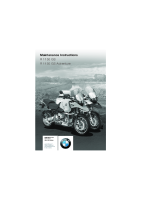 BMW R1150 GS - Maintenance Instructions EN 2004 